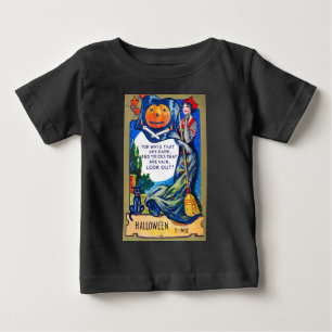 Halloween Vorsicht Halloween-Zeit Baby T-shirt