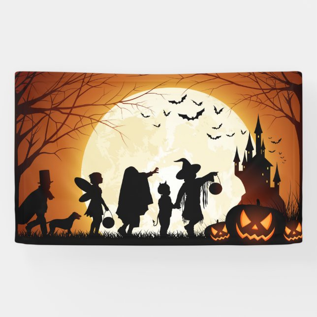 Halloween-Wall-Banner Banner (Horizontal)