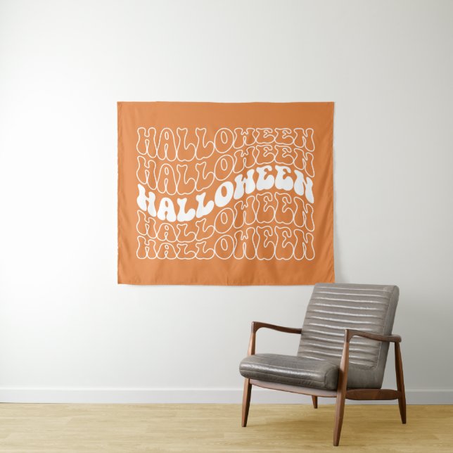 Halloween Wandteppich (Beispiel (Horizontal))