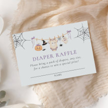 Halloween-Wäscheleine-Baby-Party-Windel-Raffle