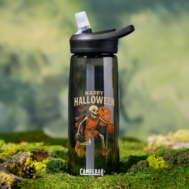 Halloween Wasserflasche - Spooky-Fitness Trinkflasche (Außenbereich (gedreht))