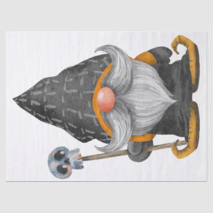 Halloween Watercolor Gnome Seidenpapier