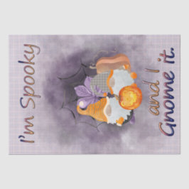 Halloween Watercolor Gnomes Seidenpapier