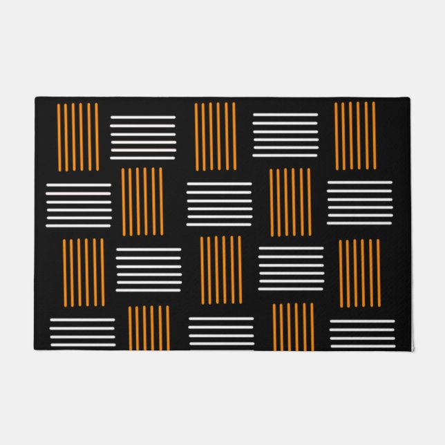 Halloween Weave Fußmatte (Vorderseite)