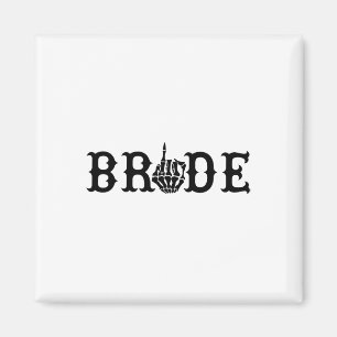 Halloween Wedding Bride Groom Skelett bis zum Tod Magnet