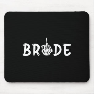 Halloween Wedding Bride Groom Skelett bis zum Tod Mousepad