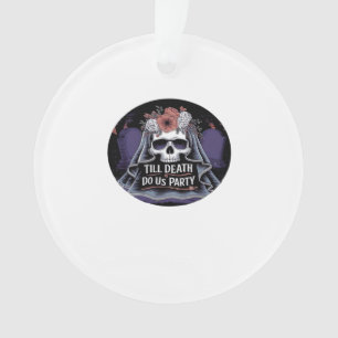 Halloween Wedding Spooky Wedding Halloween-Party T Ornament