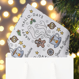 Halloween Weihnachtsfeiertag Seidenpapier