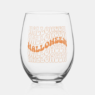 Halloween Weinglas Ohne Stiel