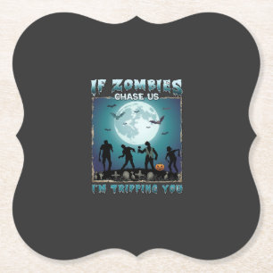 Halloween wenn Zombies uns jagen_1 Untersetzer