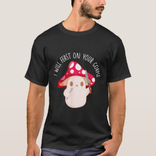 Halloween werde ich auf deinem Leib Mushroom Spaß T-Shirt