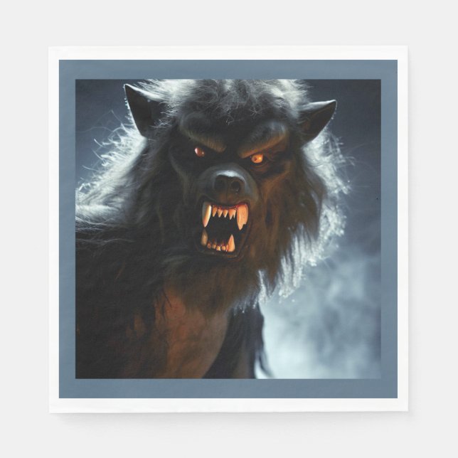 Halloween - Werewolf 1 Serviette (Vorderseite)