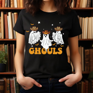 HALLOWEEN WILD WEST COWBOY GHOSTS   GHOULEN T-Shirt