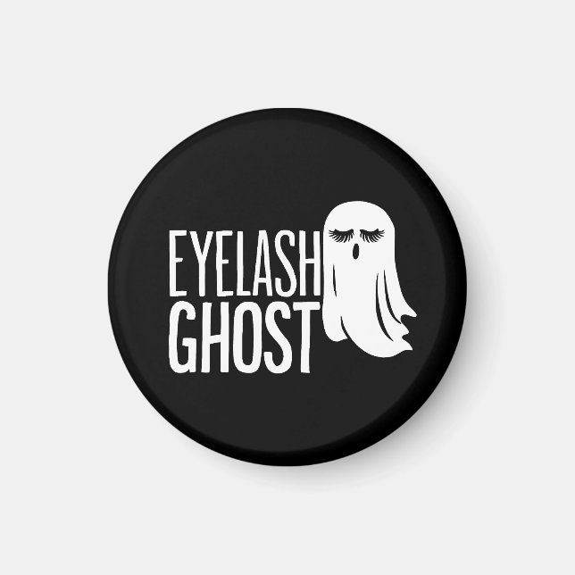 Halloween-Wimperngeist Magnet (Vorne)