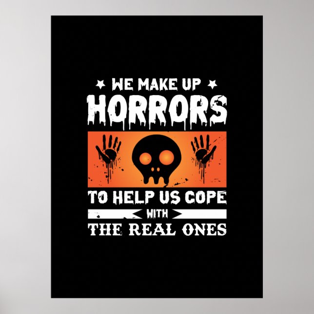 Halloween Wir machen Horror Poster (Vorne)