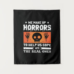 Halloween Wir machen Horror Wandteppich