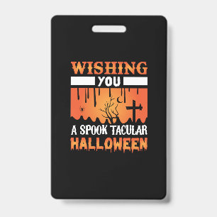 Halloween Wishing You A Spooky Halloween Ausweis