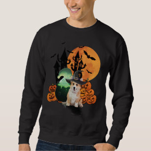 Halloween Witch Corgi Dog Sweatshirt