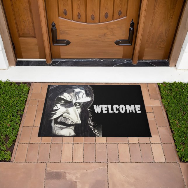 HALLOWEEN WITCH Door Mat Fußmatte (Außenbereich)