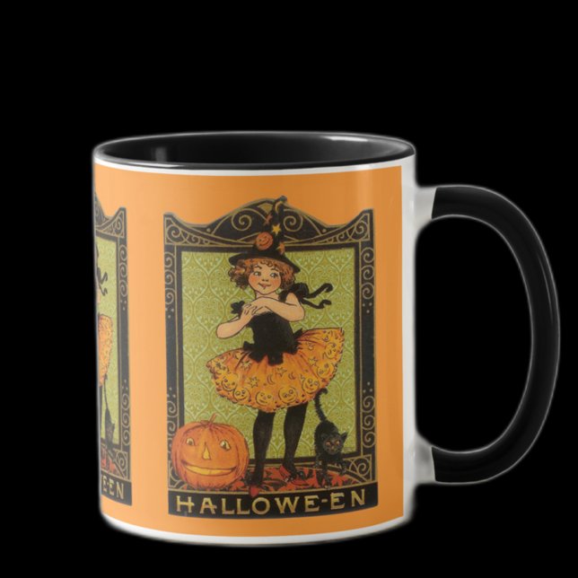 Halloween Witch Girl Tasse (Von Creator hochgeladen)