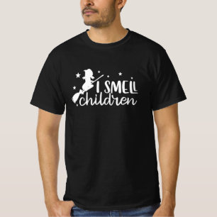 Halloween Witch Hocus Pocus I rieche Kinder T-Shirt