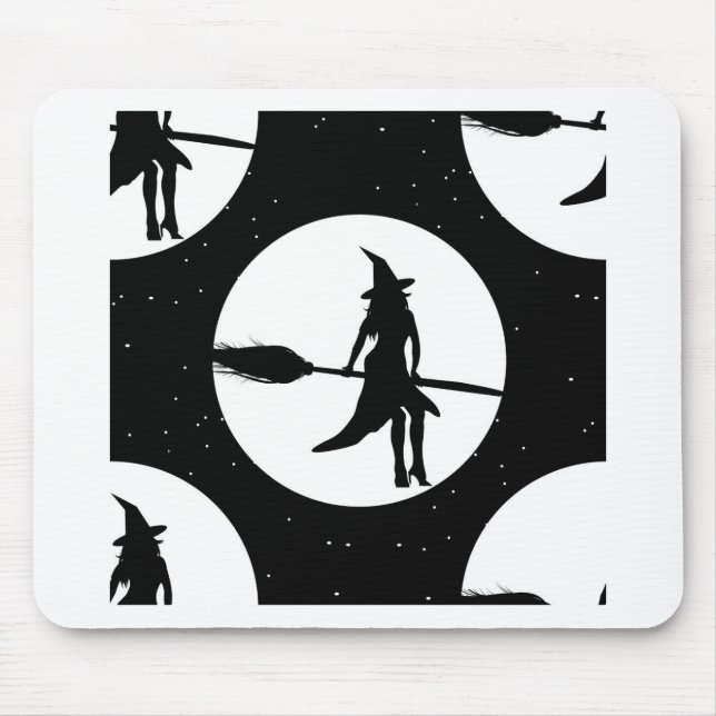 halloween witch mousepad (Vorne)
