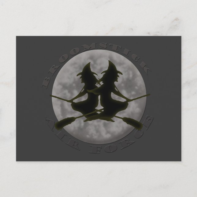 Halloween Witches Postcard Postkarte (Vorderseite)