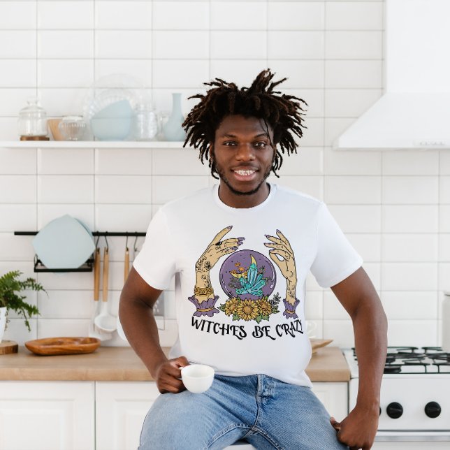 HALLOWEEN WITCHES SEIN CRAZY FUNNY | MAGIC ORB T-Shirt (Von Creator hochgeladen)