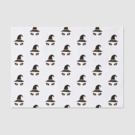 Halloween witchy cat seidenpapier