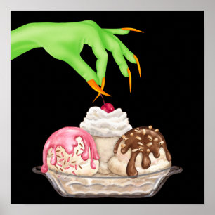 Halloween Witchy Nails - SRF Poster