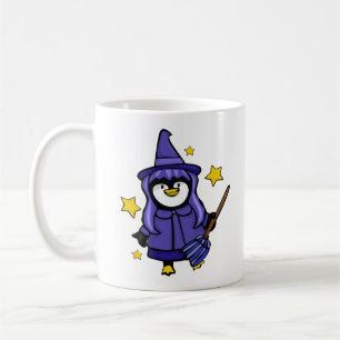 Halloween Witchy Penguin Kaffeetasse