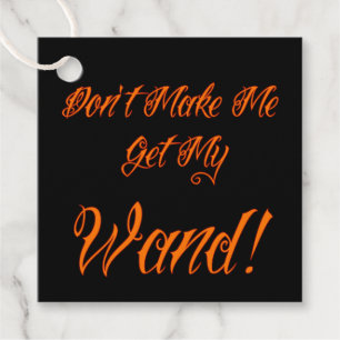 Halloween Witchy Quote Geschenkanhänger