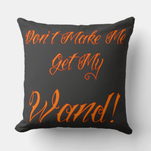 Halloween Witchy Quote Kissen