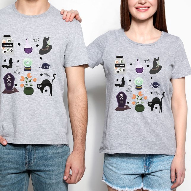 Halloween Witchy Tri-Blend Shirt (Von Creator hochgeladen)