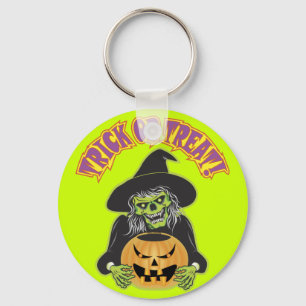Halloween Witwe Skull Schlüsselanhänger