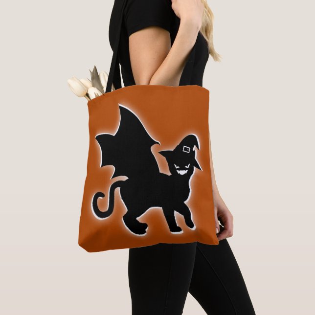 Halloween Witz Bat Cat (Von Nahem)