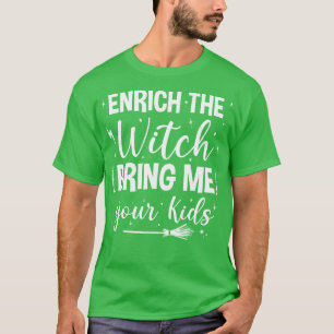 Halloween Witz für Frauen Wiccan 6 T-Shirt