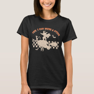 Halloween Witz Warum ja, ich kann Auto fahren T-Shirt