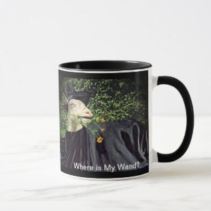 Halloween Wizard Goat Tasse