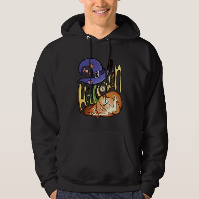 Halloween womens halloween design hoodie (Vorderseite)