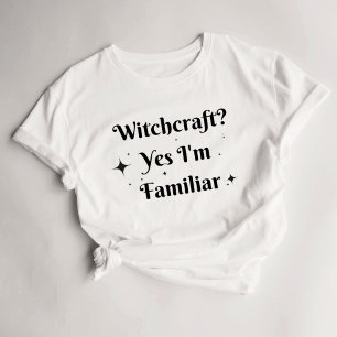 Halloween Womens Witchcraft T - Shirt - Textangebo