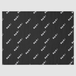 Halloween-Wörter auf schwarz Seidenpapier