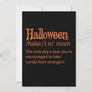 Halloween-Wörterbuchdefinition