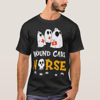 Halloween Wound Care Nurse Costume Funny RN Nursin T-Shirt