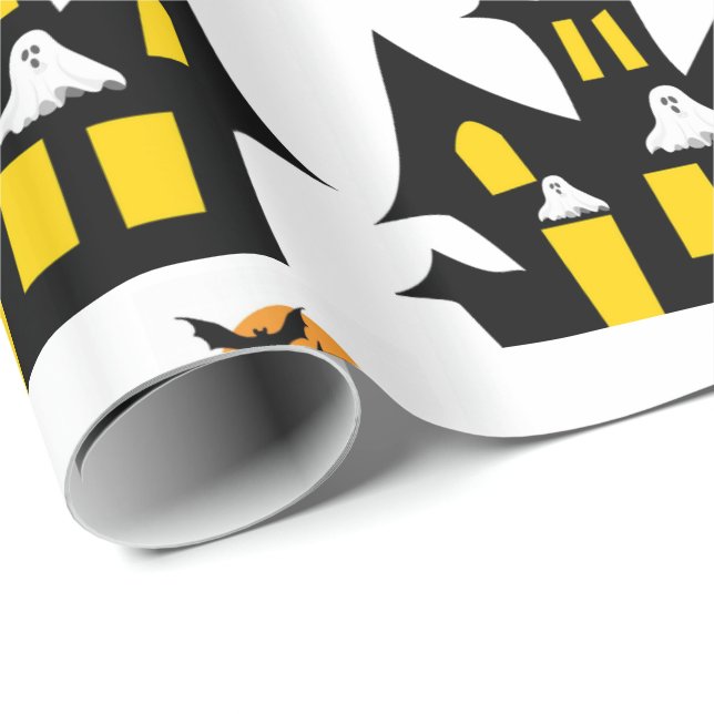 Halloween Wrapping Paper Geschenkpapier (Rolleneckpunkt)