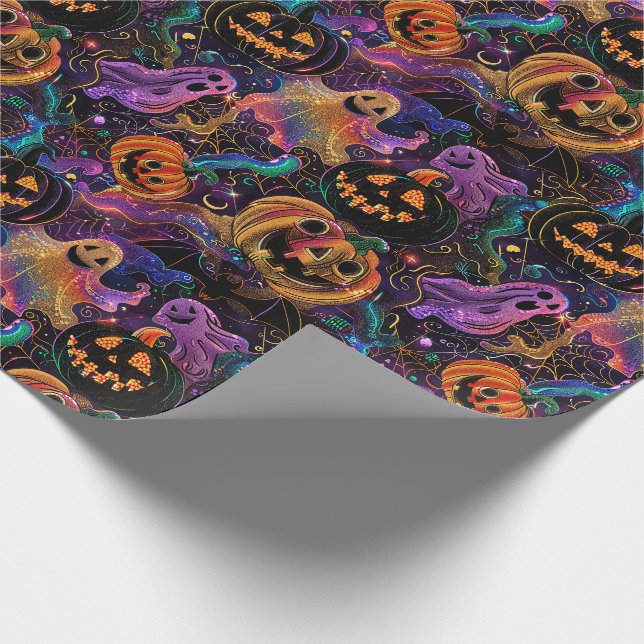 Halloween Wrapping Paper Geschenkpapier (Ecke)