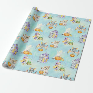 Halloween Wrapping Paper Geschenkpapier