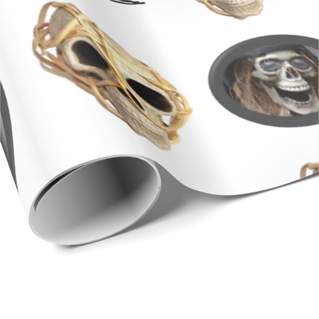 Halloween Wrapping Paper Geschenkpapier (Rolleneckpunkt)