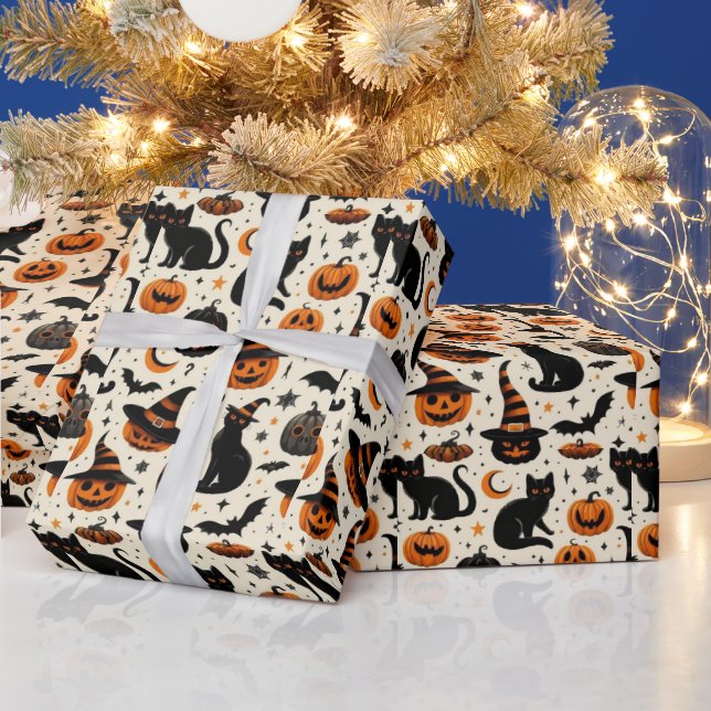 Halloween Wrapping Paper Geschenkpapier (Feiertage)