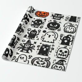 Halloween Wrapping Paper Geschenkpapier